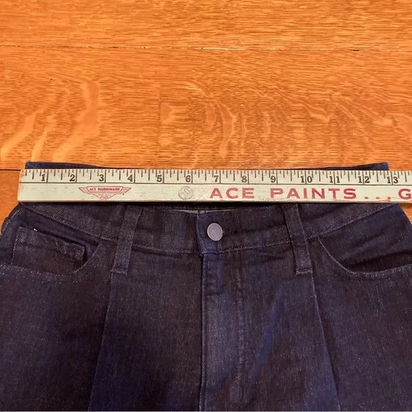 Banana Republic Factory Dark Blue Wide Leg Jeans - Picture 5 of 11